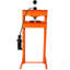 Presse d'atelier hydraulique de 30 tonneaux avec jauge, presse d'atelier réglable pour plancher de garage à cadre en H, orange