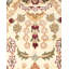 Tapis ivoire en laine noué à la main de conception unique 4 pi 1 po x 6 pi 5 po Hayner