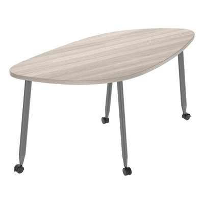 Table mobile mobile à losanges - flexible pour la collaboration en groupe