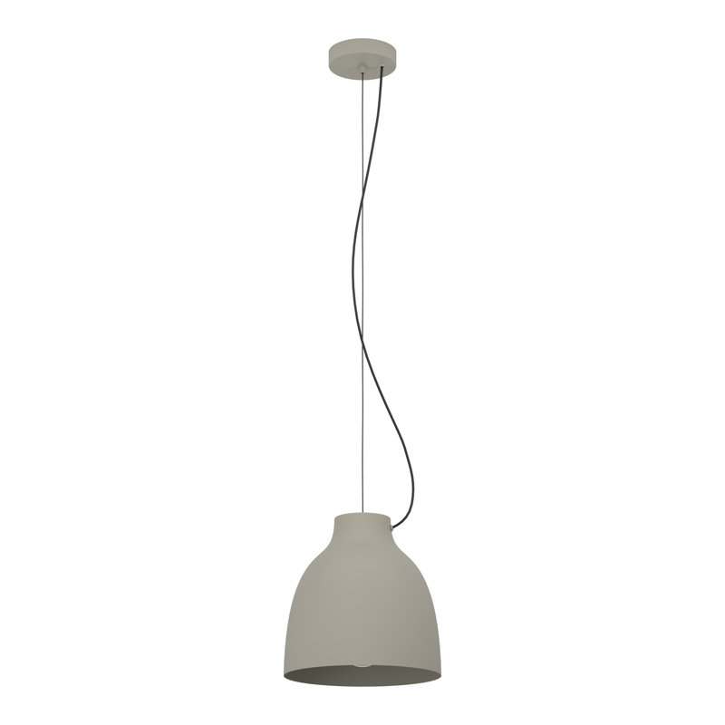 Jawonna 1 - Light Bell Pendant, Taupe
