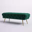 Banc rembourré en velours Barnsdall-1258048487