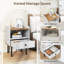 41cm W Metal Bedside Table-1308406302