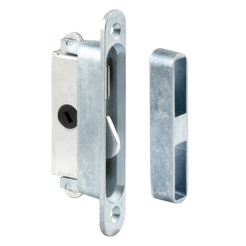 Sliding Door Lock and Keeper Set (Single Pack)