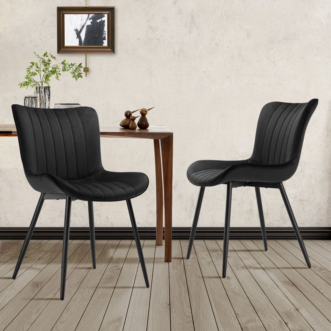 Velvet Dining Chairs Set Of 2