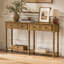 Console avec 2 tiroirs de rangement et tablette inférieure-405272159-405272128-405272144-405272141