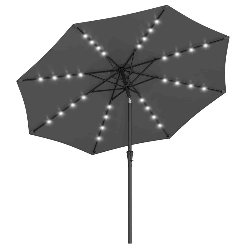 300cm Market Parasol, Grey
