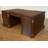 Traditional Mahogany Partners Desk
