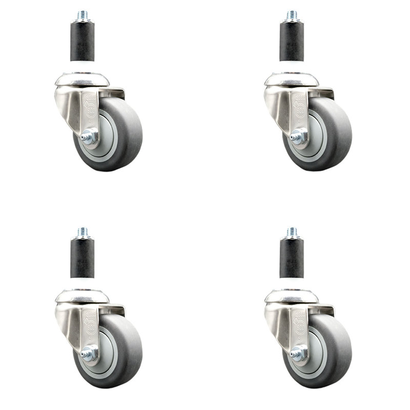 Thermoplastic Rubber Casters