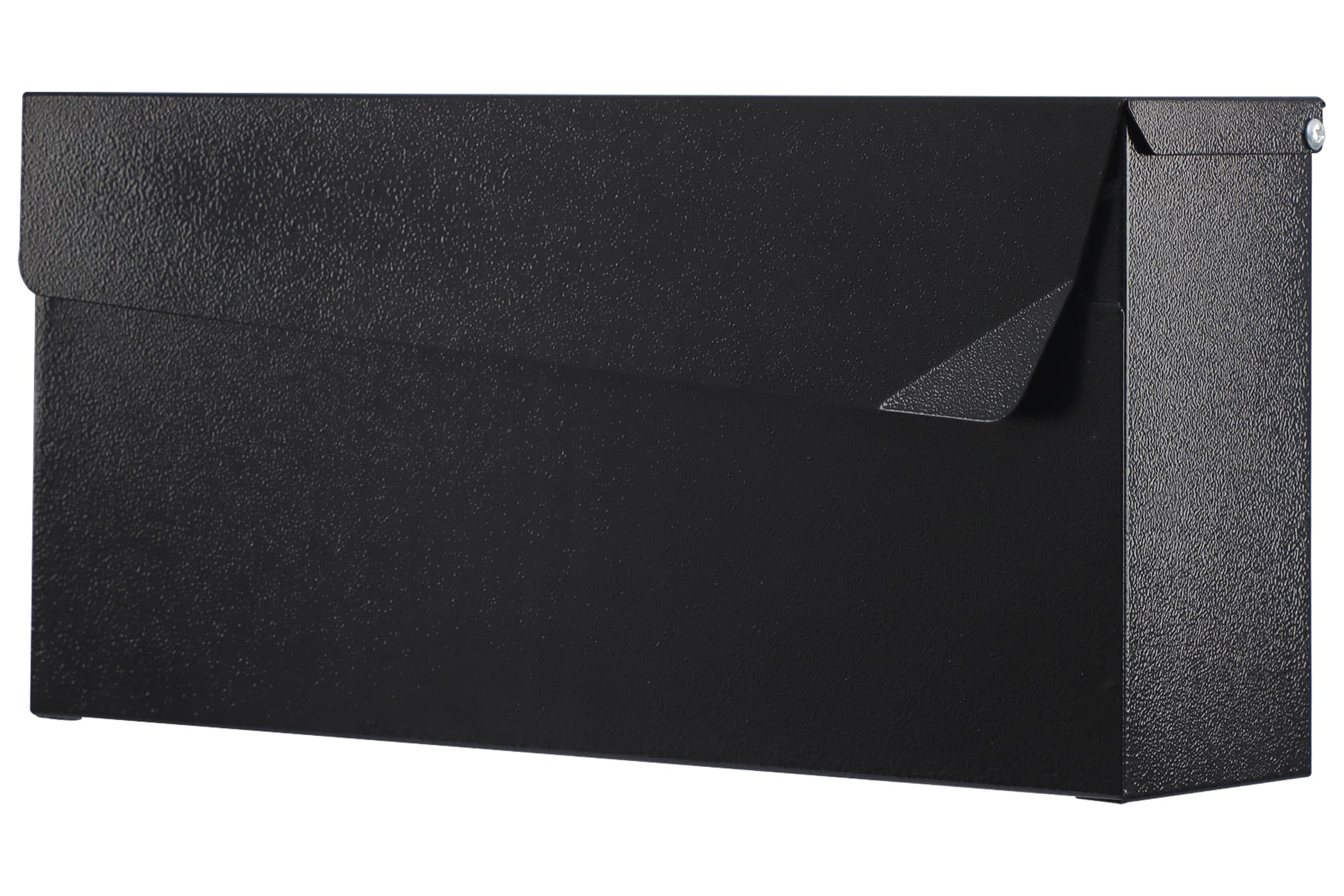 Wall Ount Ailbox For Outside With Flag, Galvanized Steel Ail Box For Post Outdoor, Large - View #2