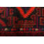 Tapis bleu marine 3 pi 5 po x 6 pi 2 po Riddell