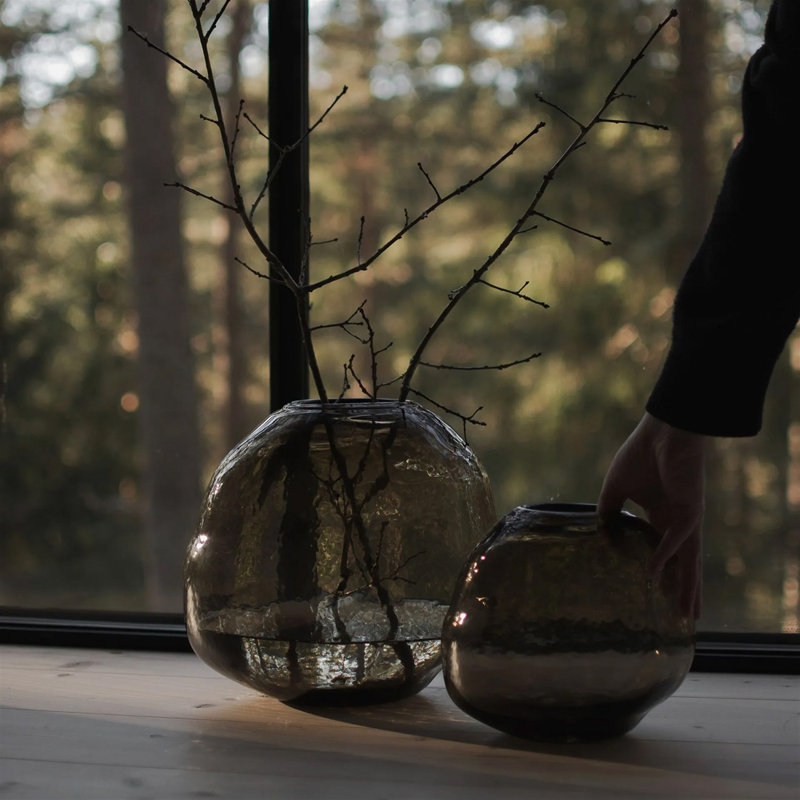 Filia Brown Pebble Vase