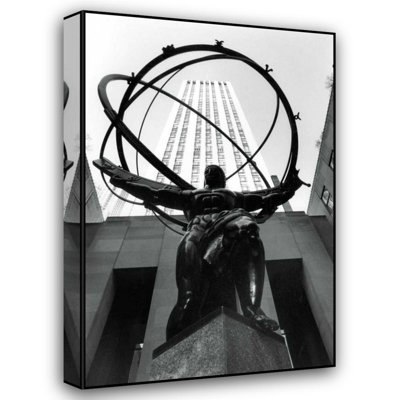 «Latitude Run® DeNardo, Laura», art sur toile tendue sous le titre: Atlas at Rockefeller Center