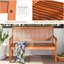 Blizzard Wooden Park Bench