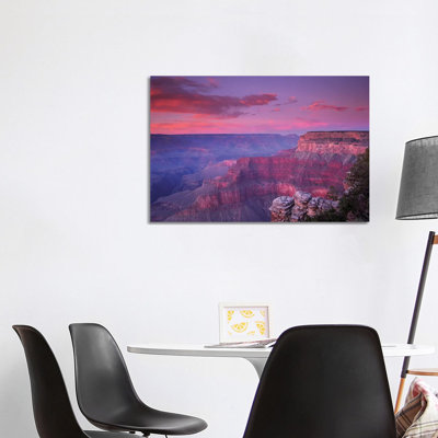 View of the South Rim form Pima Point, Grand Canyon National Park, Arizona 1 Piece Wrapped Canvas Wall Art