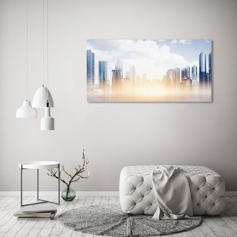 Skyscrapers - Wrapped Canvas Print