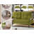 Upholstered Corduroy 2-Seater Loveseat Sofa-663722483