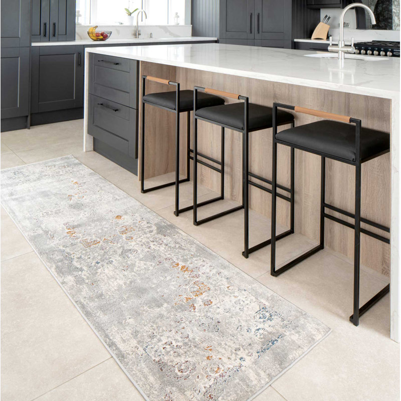Skagway Floral Area Rug, Runner 70 x 240cm