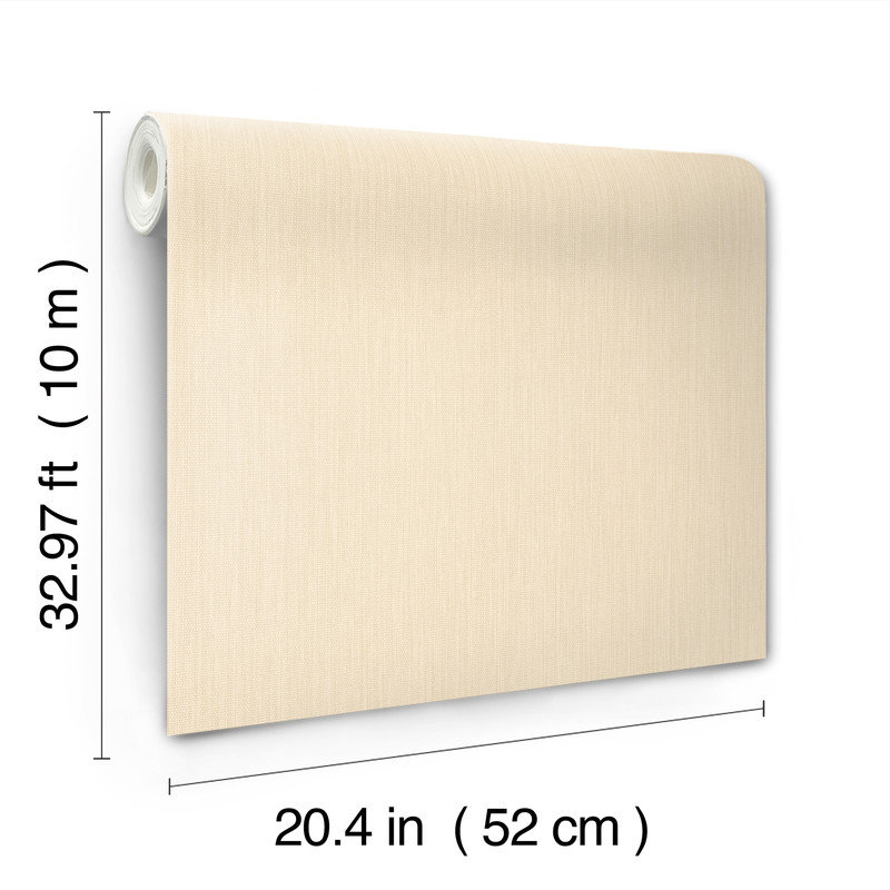 Papier peint Piedmont Bamboo, Ivoire