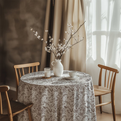 Canva 505 Printed Tablecloth 60 inch Round