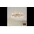 20 - Light Dimmable Sputnik Wagon Wheel Chandelier