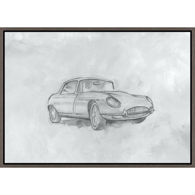 Graphite Cars III Print by Richard Ryder