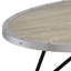 Table basse ovale