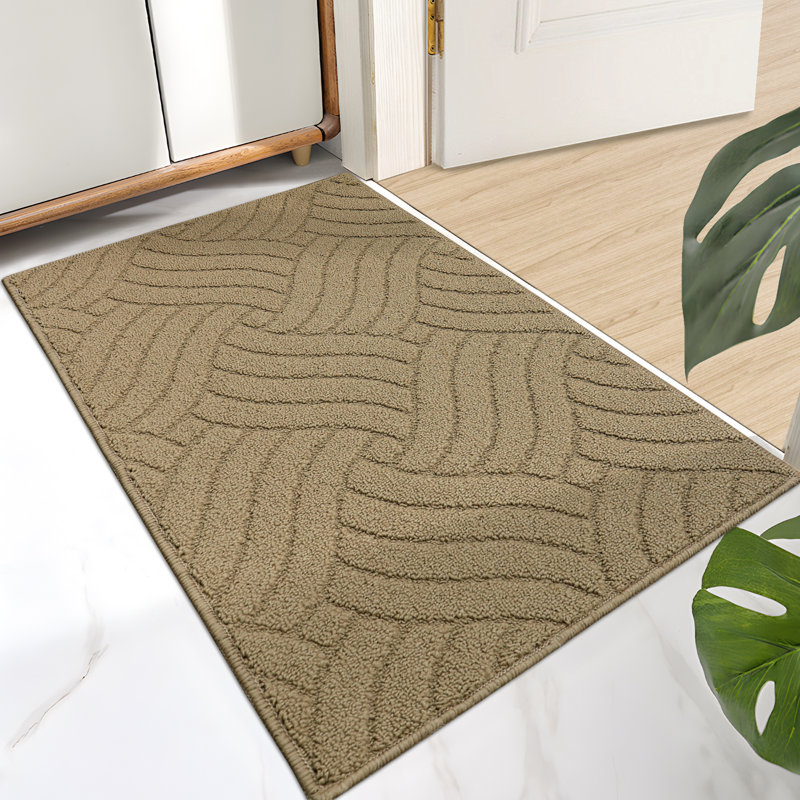 Paillasson Kareshan , Beige, L 24 po x L 36 po