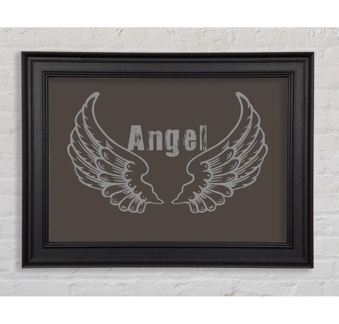 Angel Wings 2 Gerahmter Druck