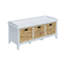 Banc avec rangement en bois