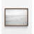 Cadre photo brun simple sans passe-partout