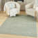 Ebern Designs Lureatha Green Modern Indoor Rug