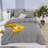Comforter Set Geometric Bedding Set 3 Pieces Strips Grid Comforter Set-115712541-115712540