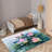 Premium Soft Pile Printed Rug Featuring Elegant Floral Design Perfect for Enhancing Home Decor in Living Room Bedroom or Office Spaces-351711237