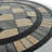 24'' Round Cast Aluminum Outdoor Bistro Table with Lattice Design-1726716435