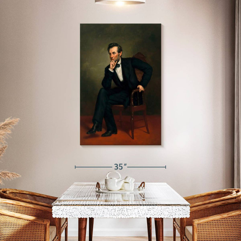 Keiri Abraham Lincoln Portrait, 48" H x 32" W