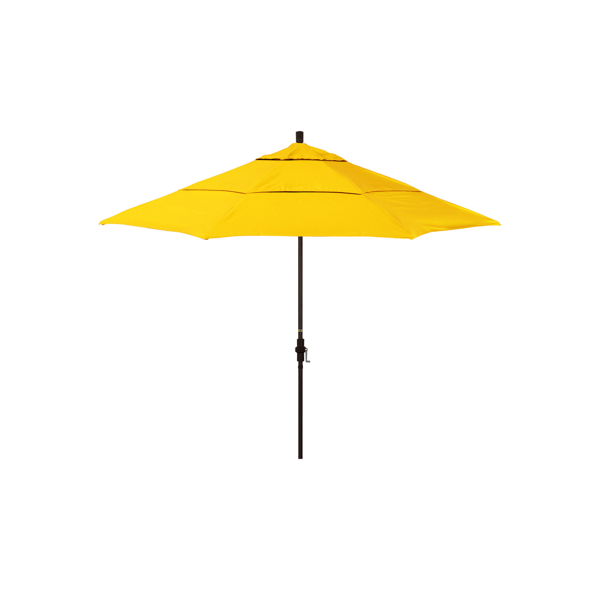 Broadmeade 132'' Sunbrella® Outdoor Umbrella, Canvas Sunflower Yellow Sunbrella® Canvas