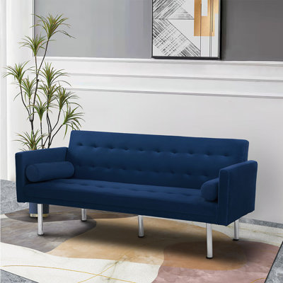 Tayln 68.5'' Velvet Sleeper Sofa