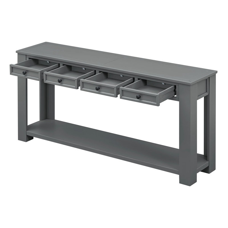 Arlesia 63'' Console Table, Gray