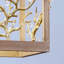 Luminaire suspendu à DEL 4 lumières Lusteria