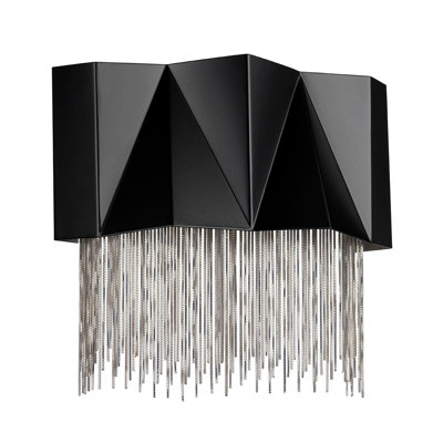 Troy Steel Armed Sconce