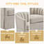 Fauteuil d'appoint pivotant avec jupe Solitude-574295437