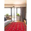 Tapis rouge 6 pi 7 po x 9 pi 7 po Finha Peshawar Bokhara