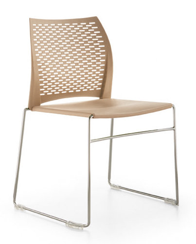 Chaise d'invité à traîneau réseau, Sable