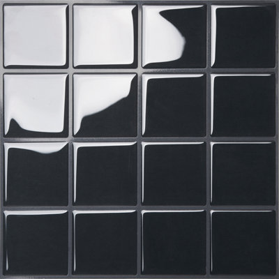 2.5'' W x 2.5'' L PVC Peel and Stick Mosaic Tile