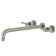 Kingston Brass Concord Two-Handle 3-Hole Wall Mount Roman Tub Faucet