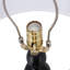 Lampe de table avec corps rond à quatre niveaux (abat-jour requis)-947381660