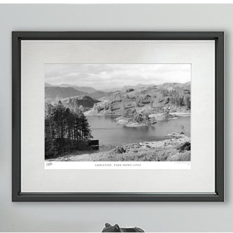 Ambleside, Tarn Hows C1955 by Francis Frith - Single Picture Frame Print, 28cm H x 36cm W x 2.3cm D
