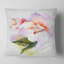 Coussin à imprimé floral blanc Begonia-30743683-30743687