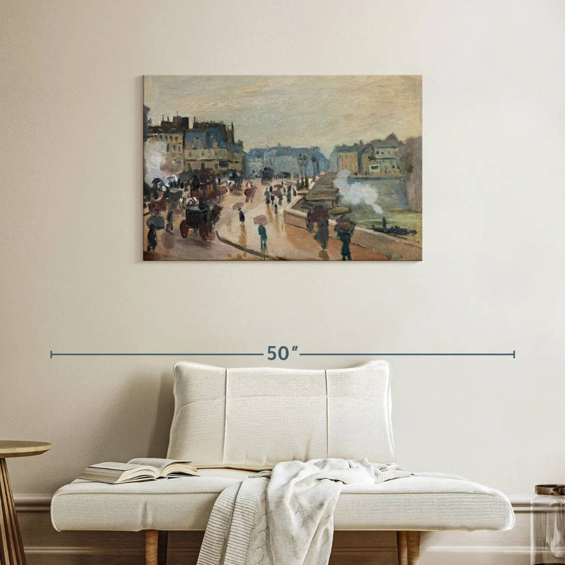 Sireci The Pont Neuf 1871, 24" H x 36" W
