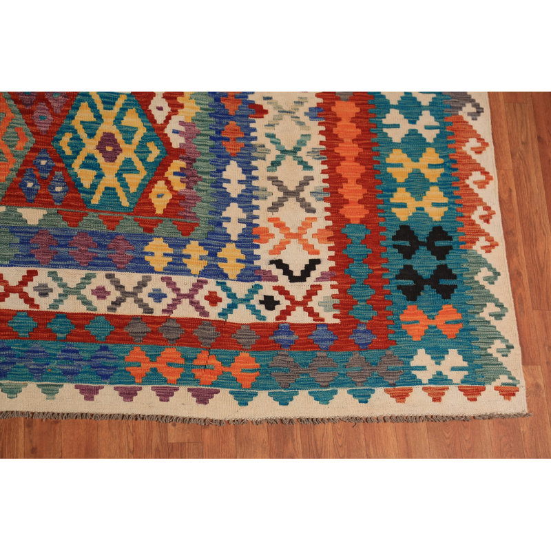 Tapis oriental Kilim en laine All-Over